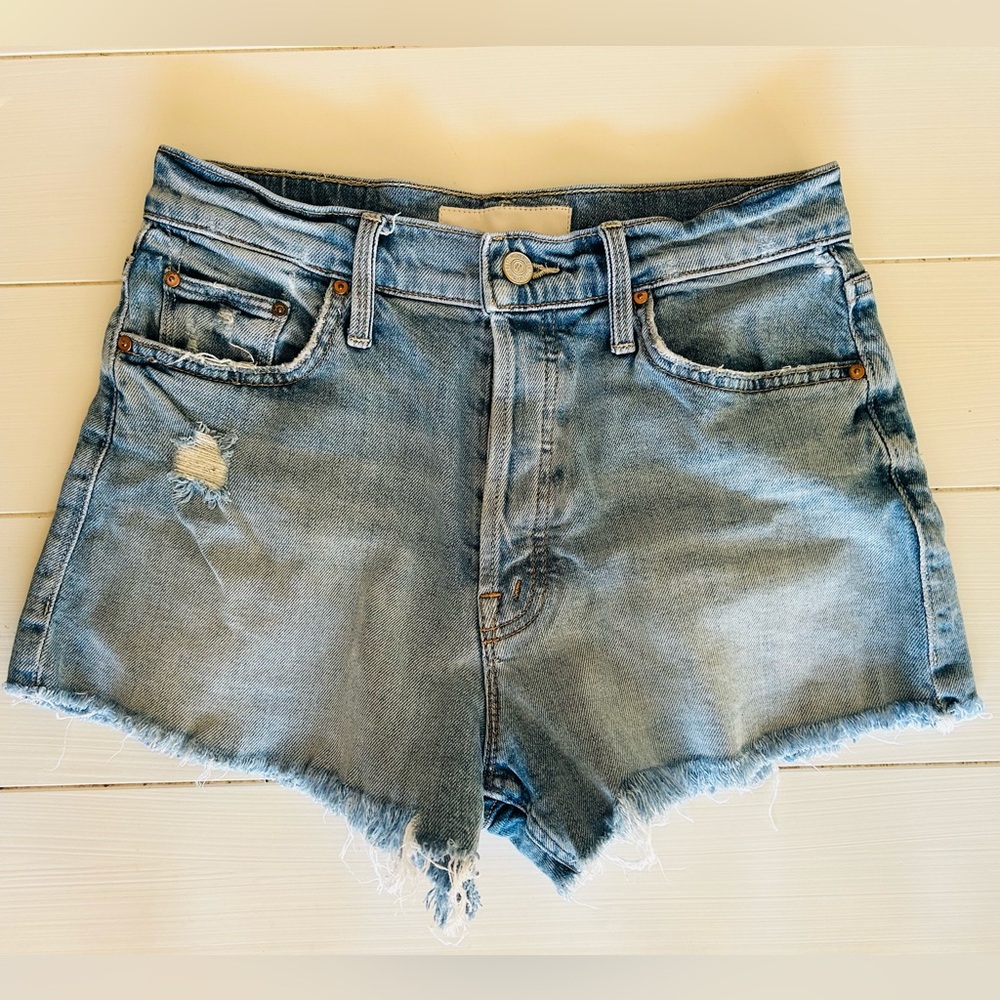 Mother Tomcat Kick Fray Shorts